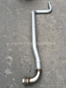 东风天龙康明斯国四发动机消声器后进气管总成详解 型号1203020-K44H0